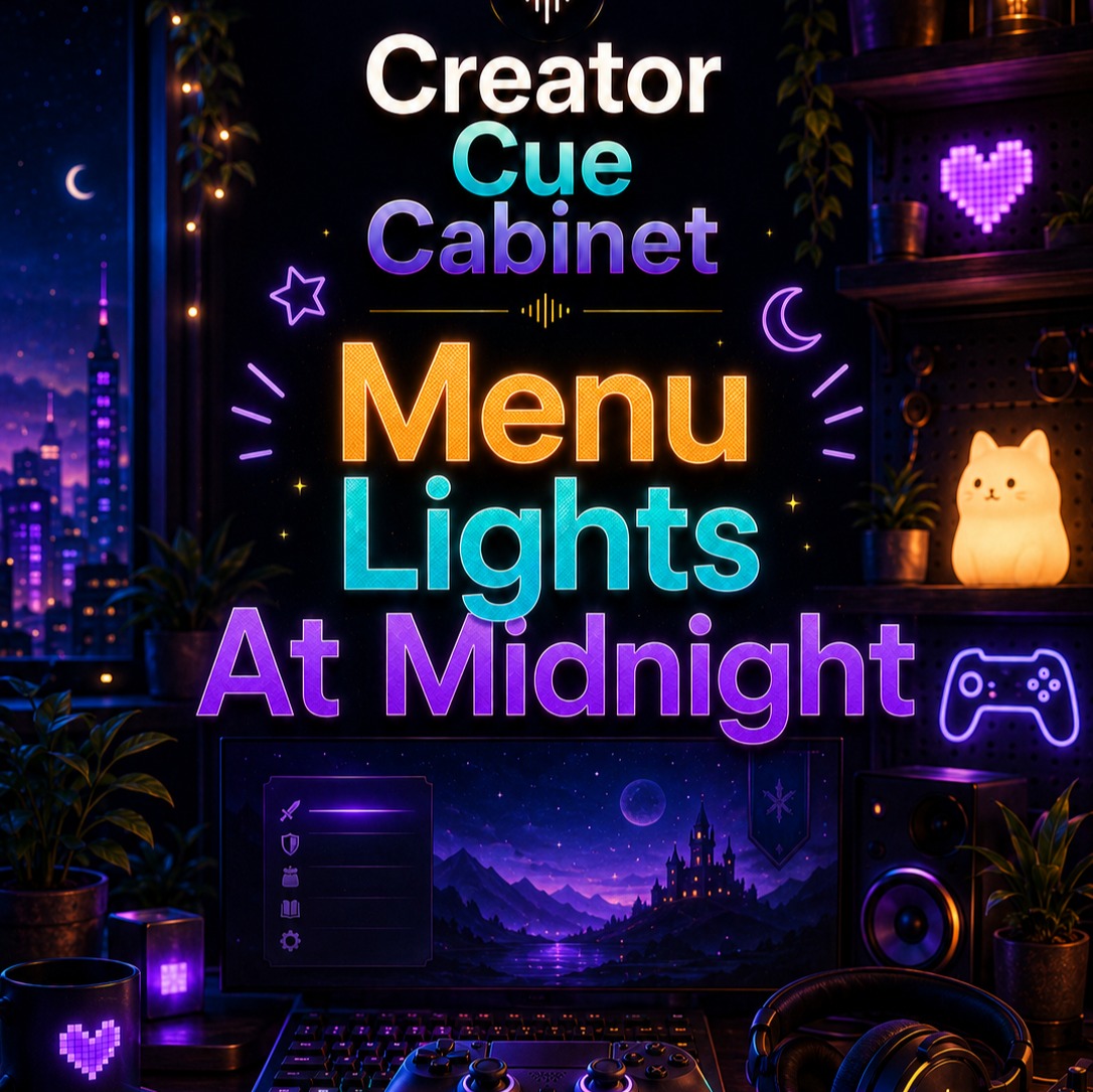 Menu Lights At Midnight artwork