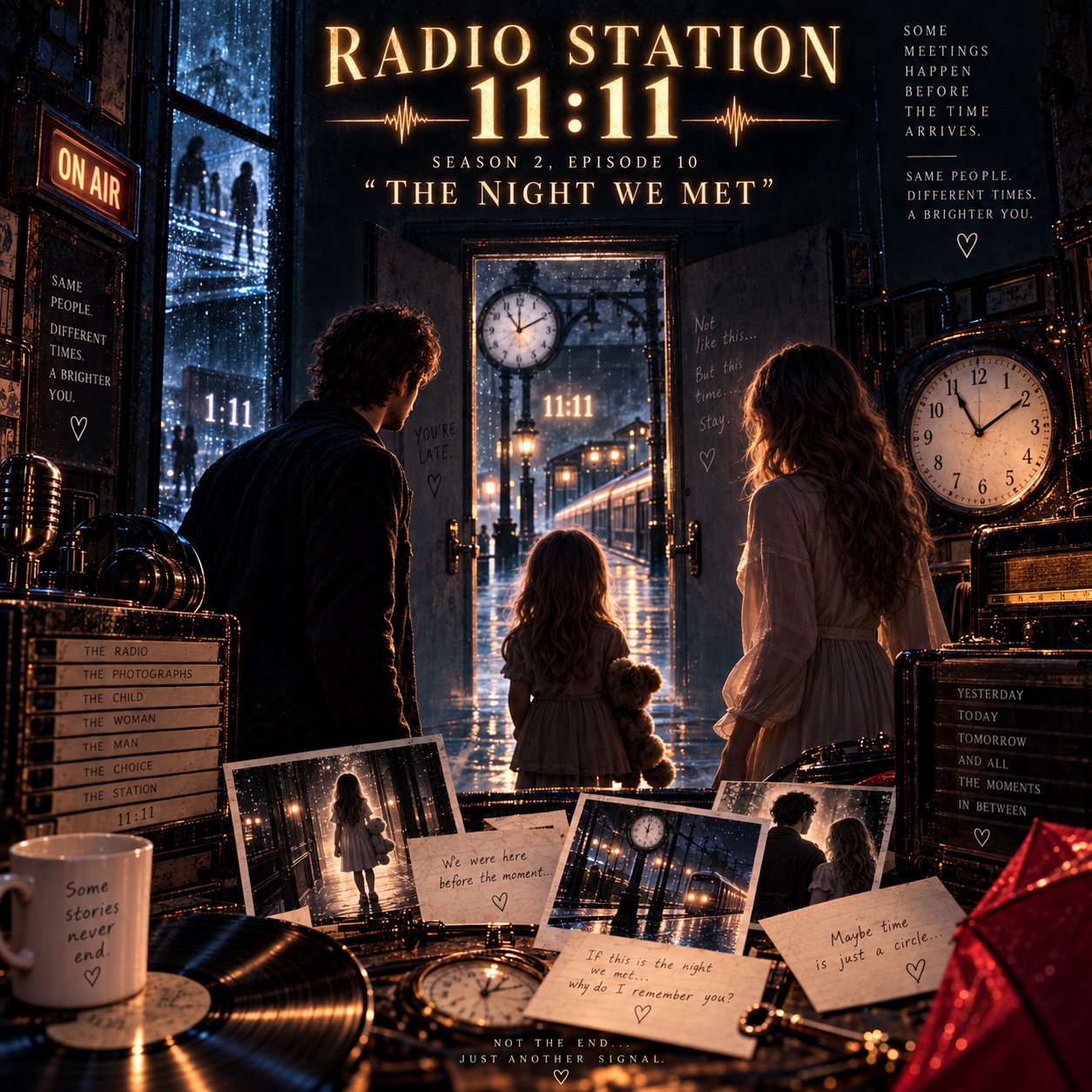 RADIO STATION 11:11  S2E 10: “The Night We Met” artwork