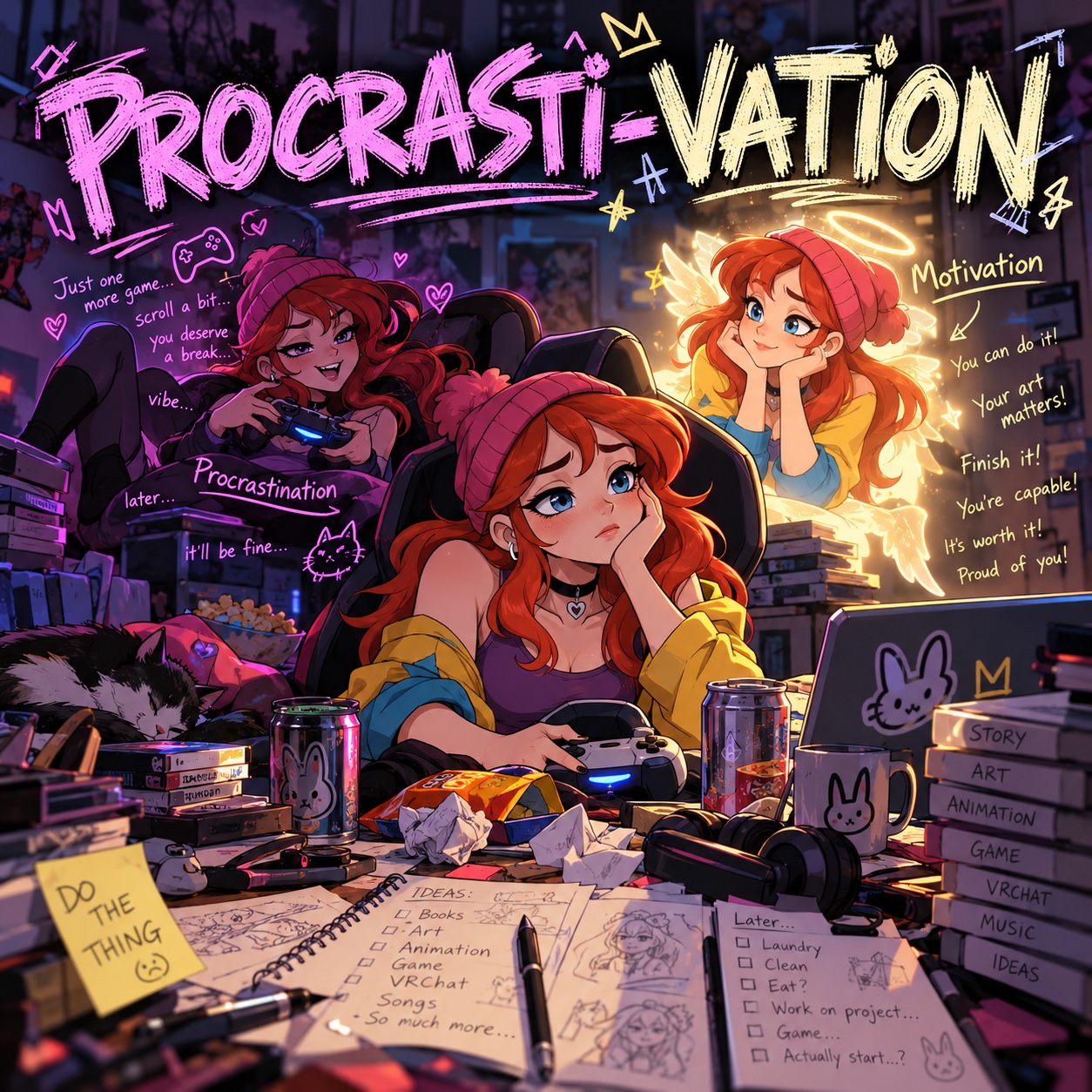 Procrasti-vation artwork