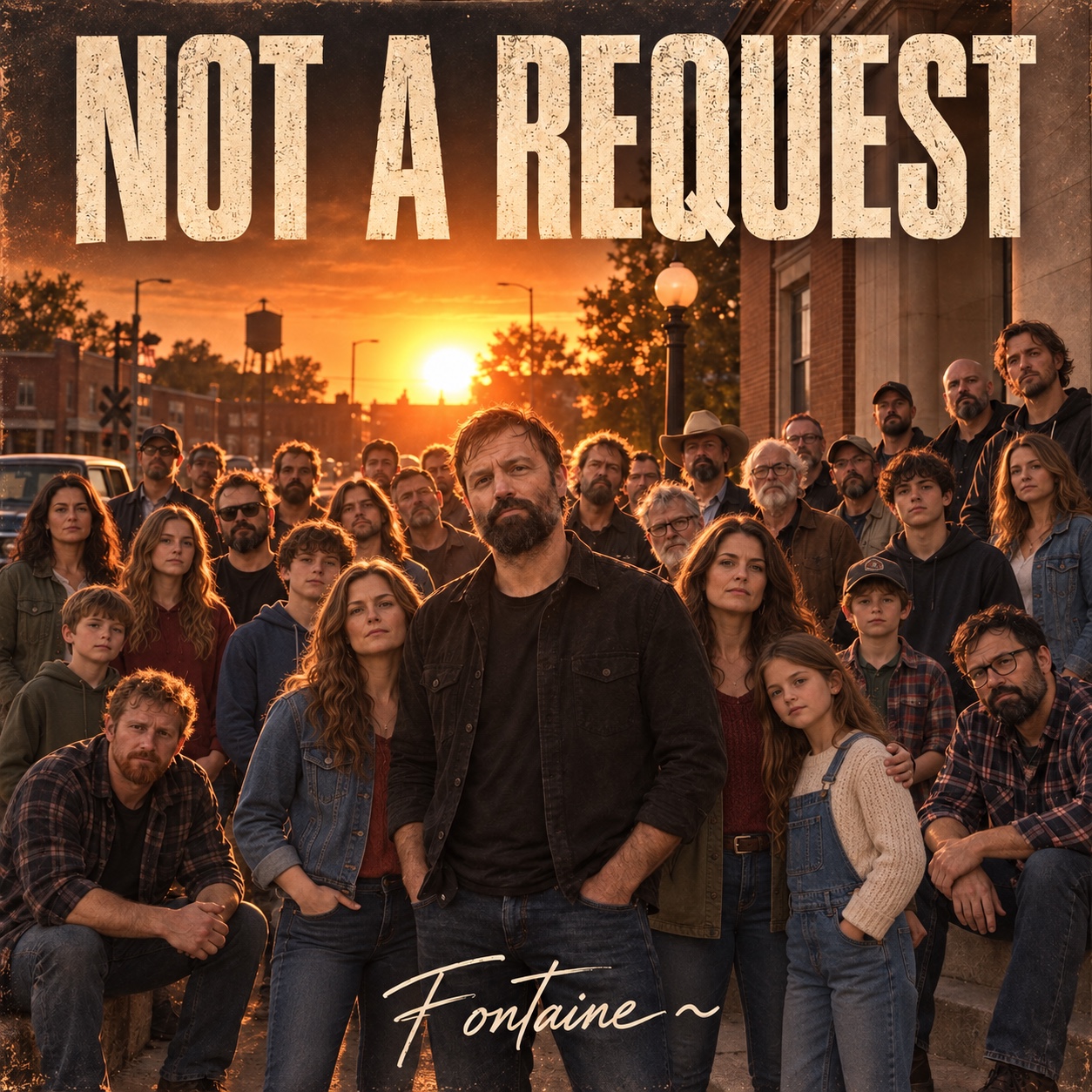 Fontaine ~ Not A Request artwork