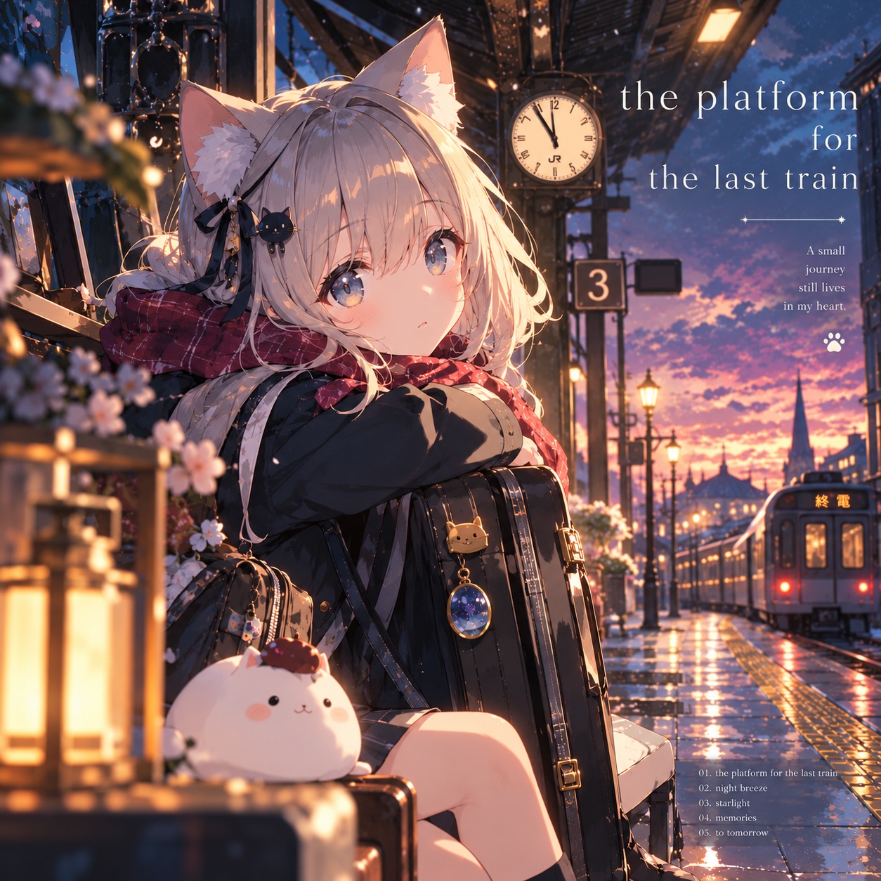 the platform for the last train artwork