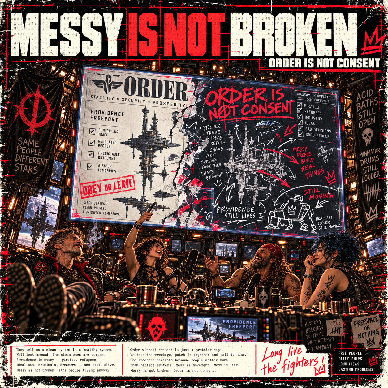 MESSY IS NOT BROKEN artwork