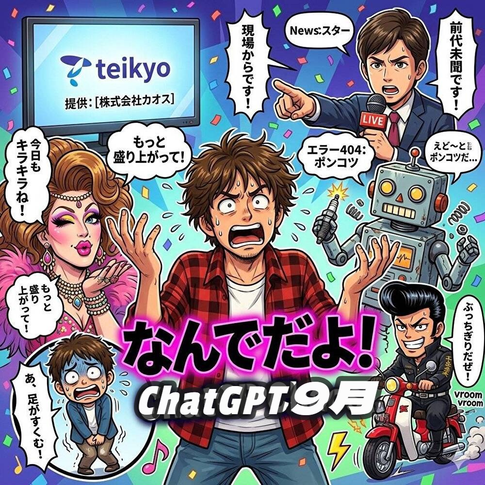 なんでだよChatGPT9月 artwork