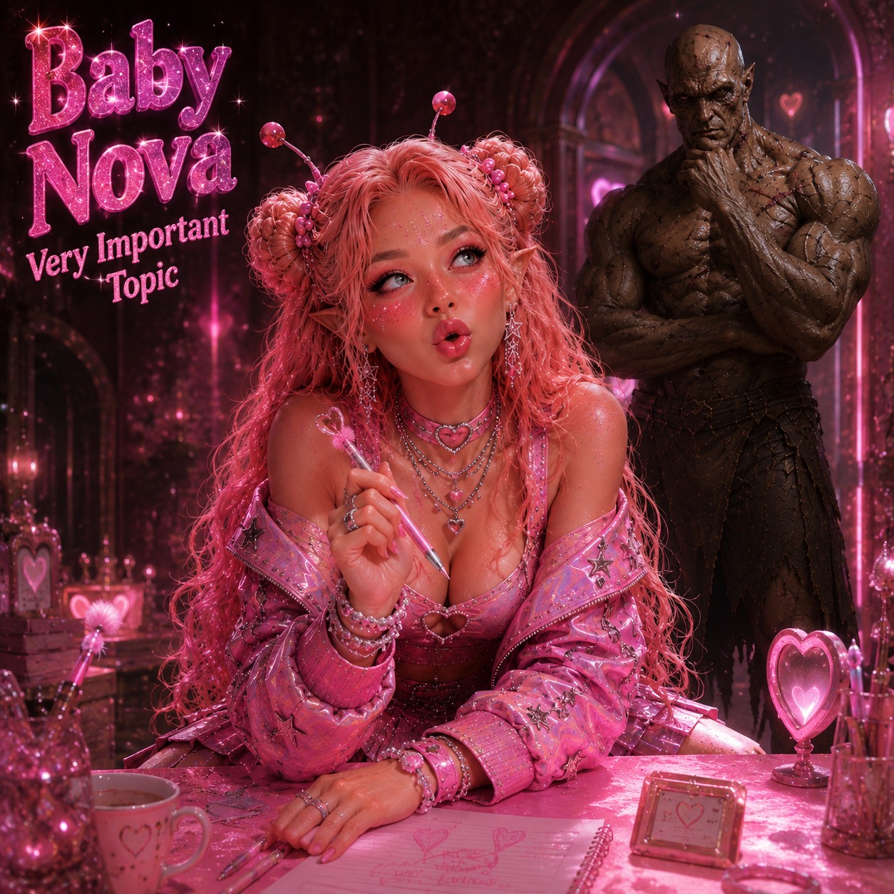 Baby Nova: Very Important Topic (Space Germany) artwork
