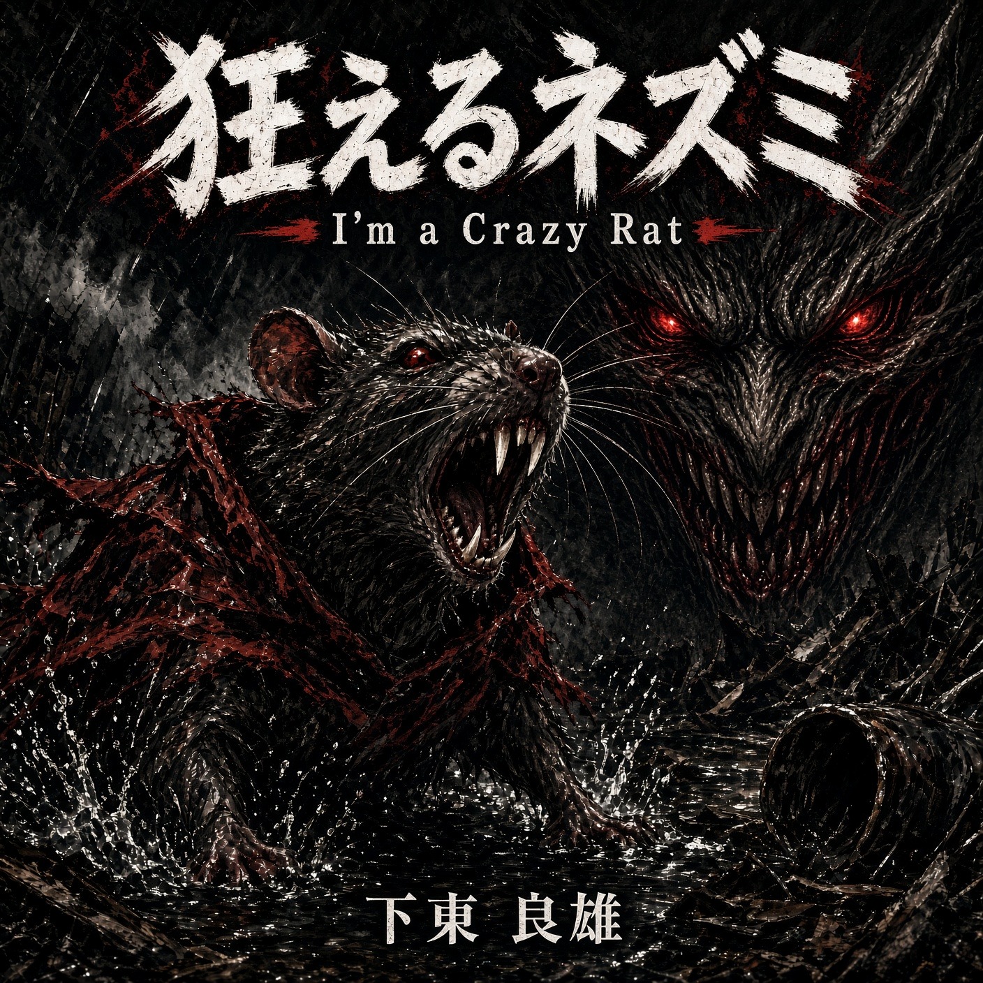 狂えるネズミ　I'm a Crazy Rat artwork