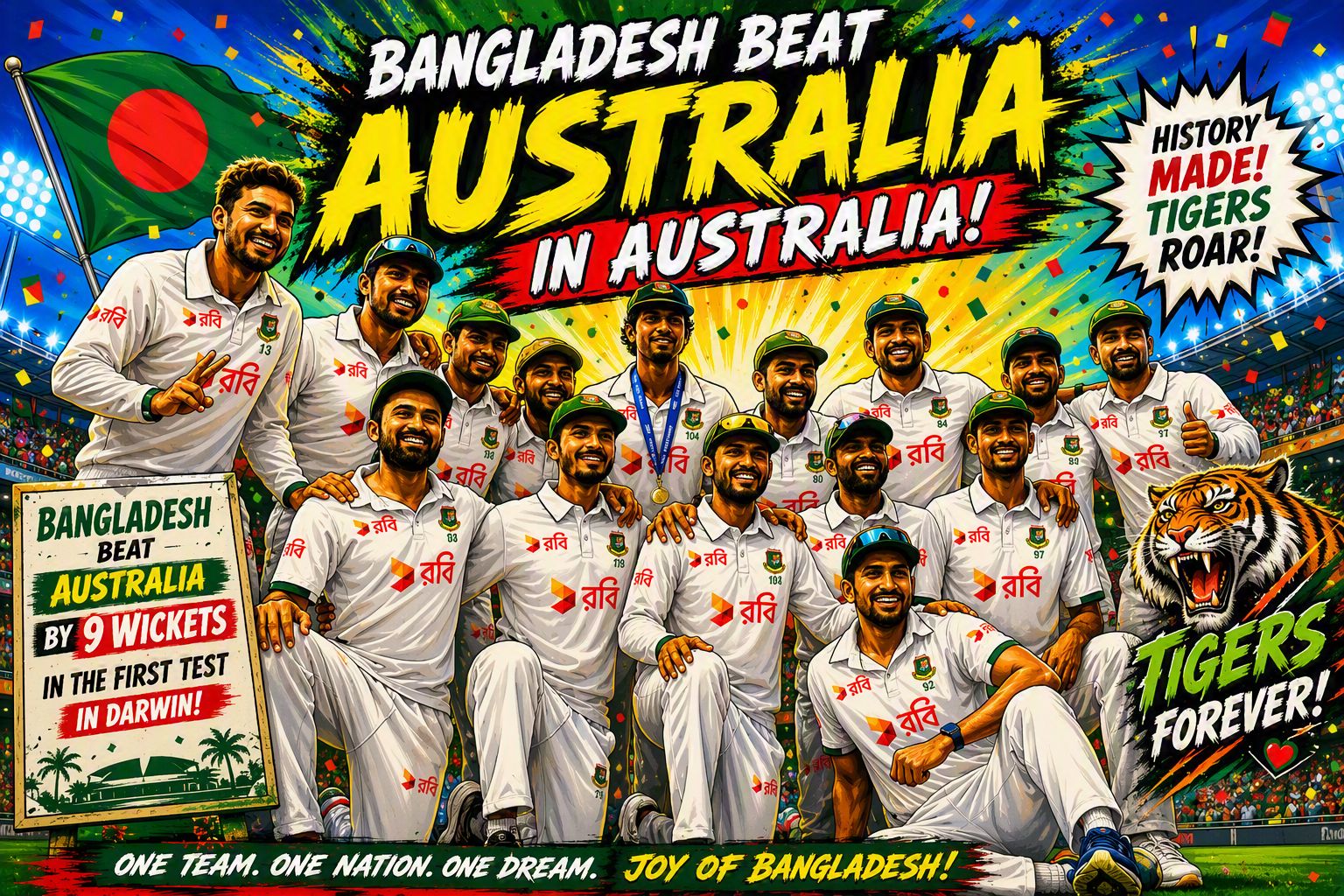 V9 Yes Bangladesh Aha artwork