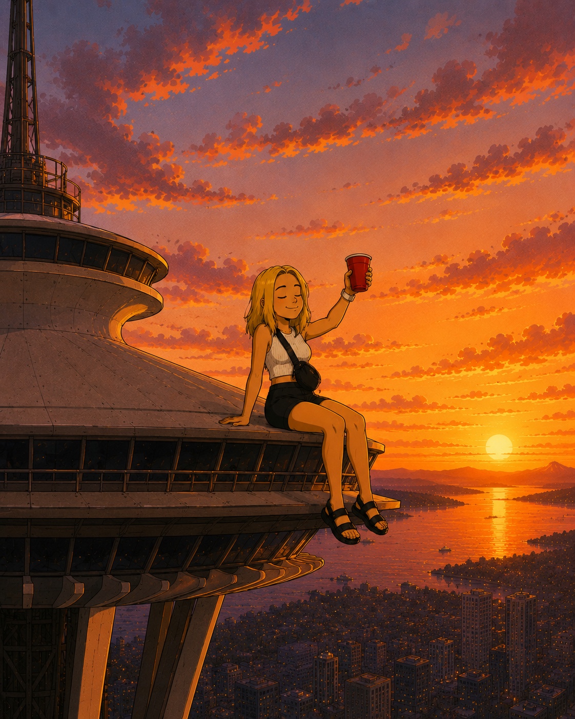 SEATTLE SUNSET artwork