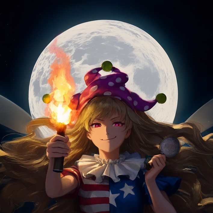 Clownpiece (Touhou Project) artwork