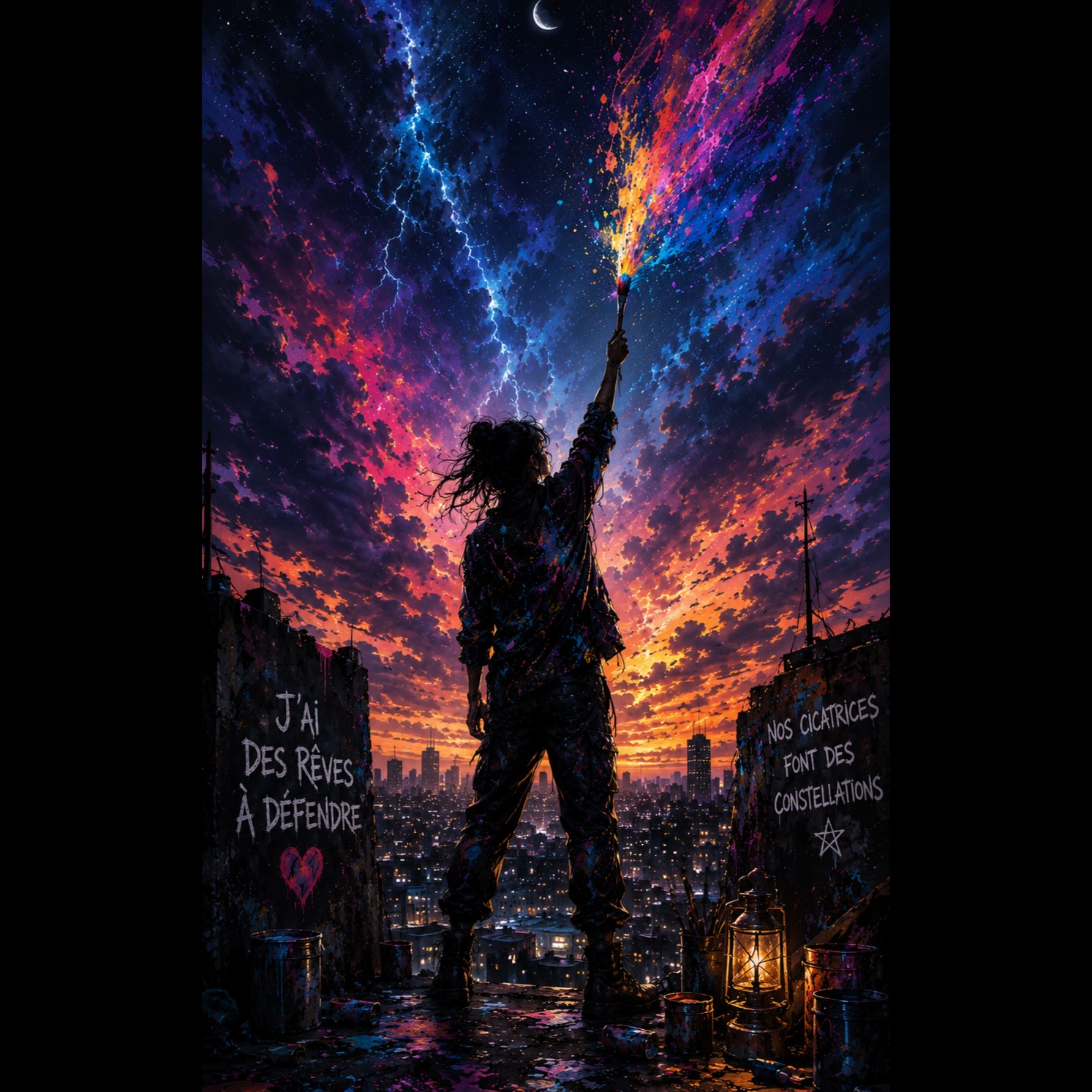 Le Pinceau qui Brûle artwork