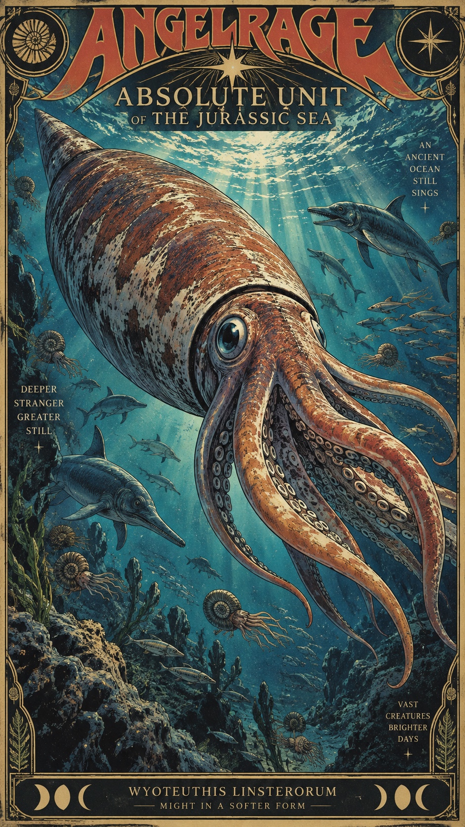 ABSOLUTE UNIT OF THE JURASSIC SEA artwork