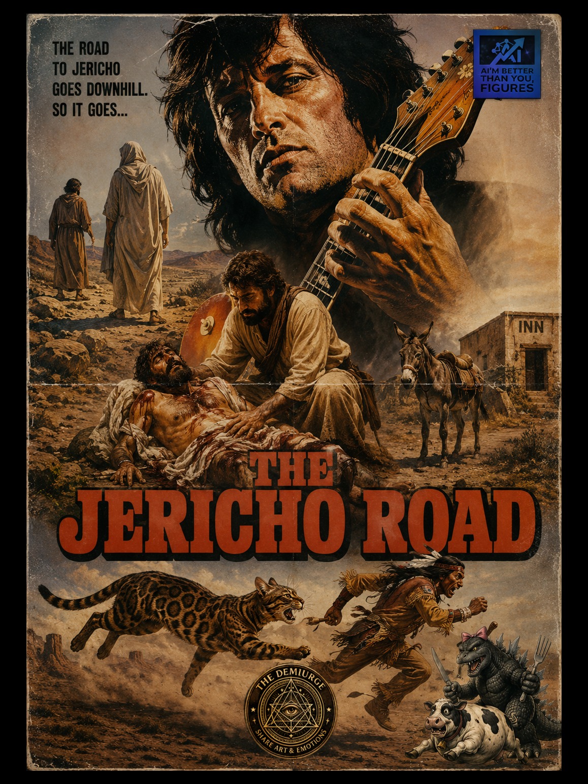 "The Jericho Road" (The Holy Demiurge Series) artwork