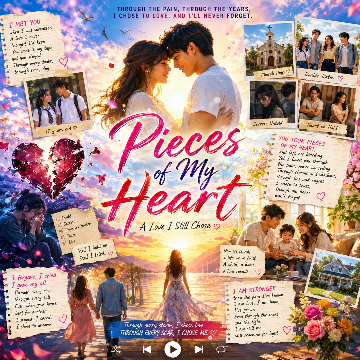 Pieces of my heart💔 artwork