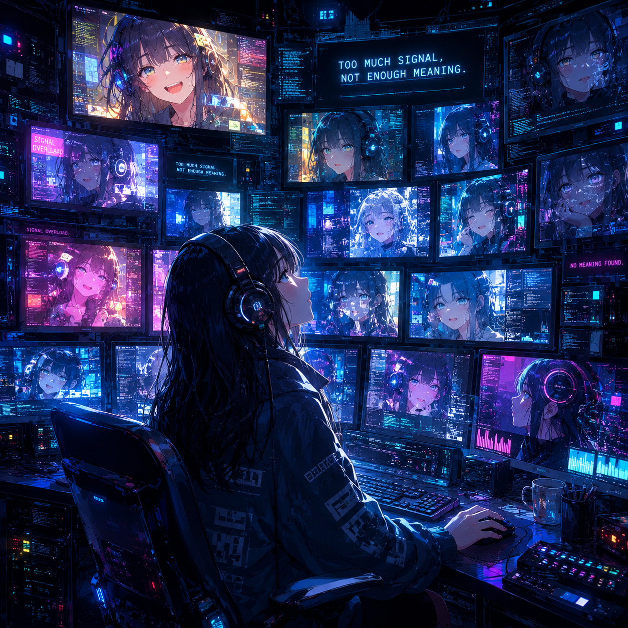 Too Much Signal, Not Enough Meaning artwork