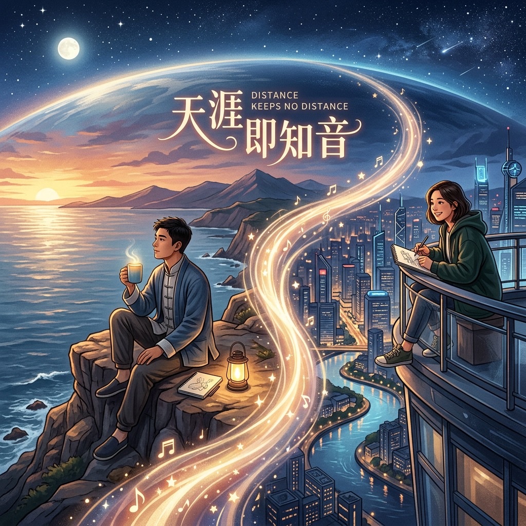 天涯即知音 artwork