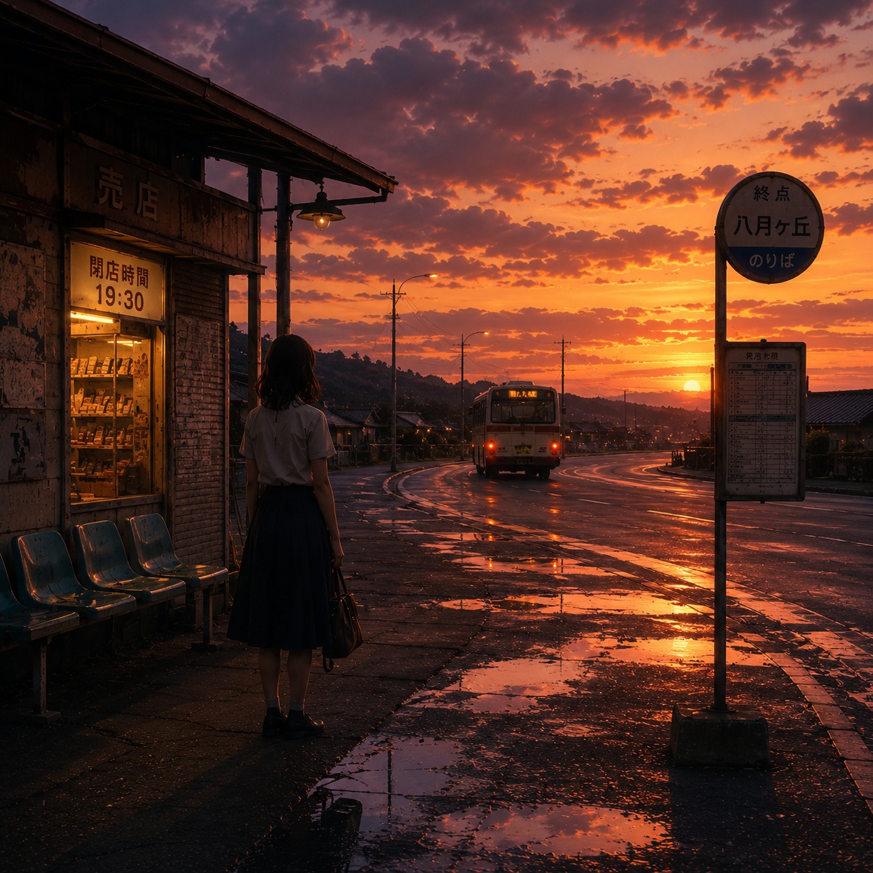 八月の終点 / End of August - v2 artwork