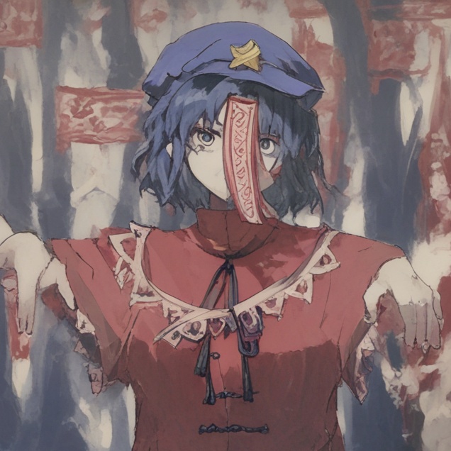 Rise from your Grave, Yoshika! (Touhou Project) artwork