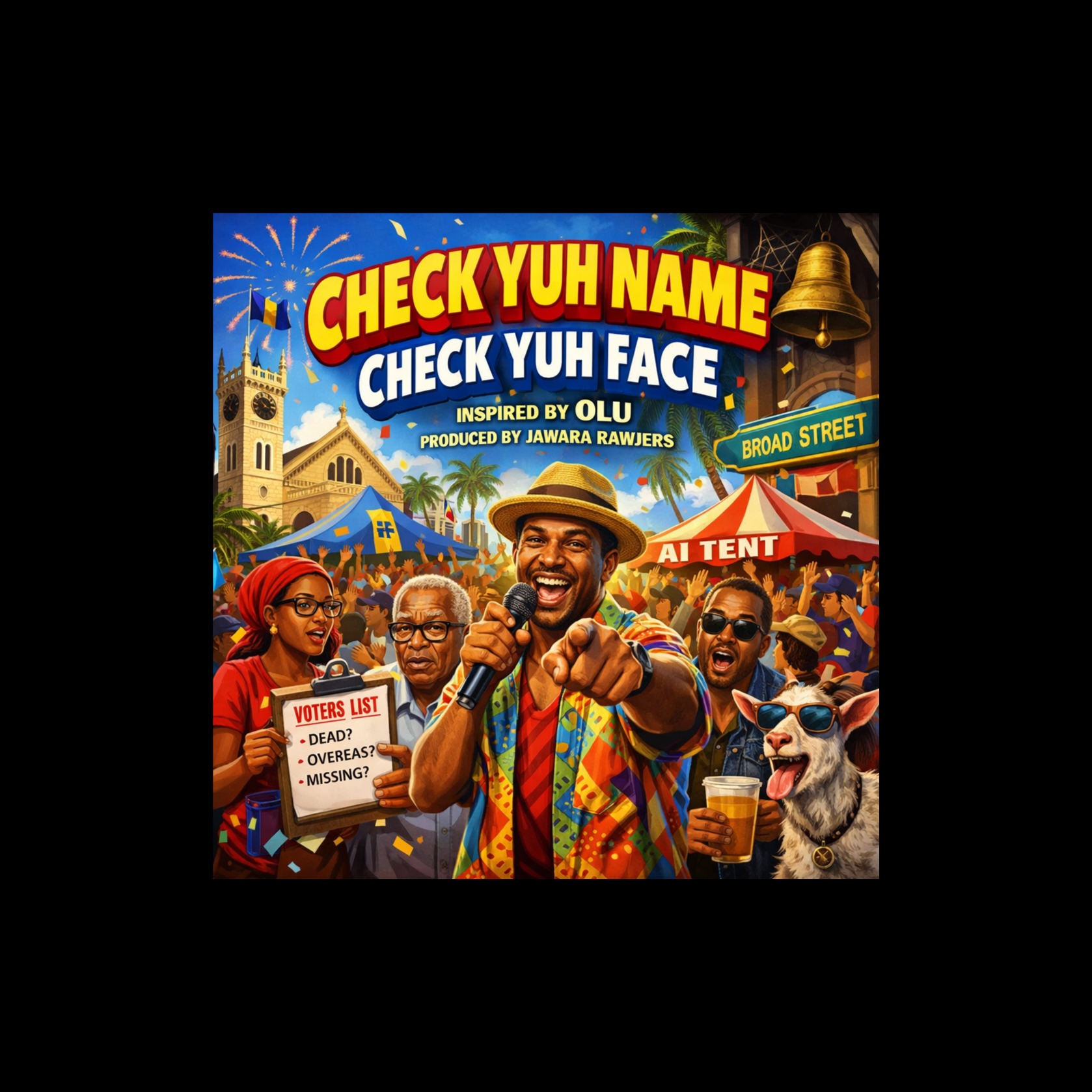 CHECK YUH NAME, CHECK YUH FACE artwork