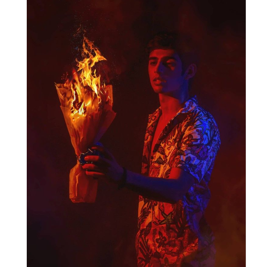 Fire & Roses artwork