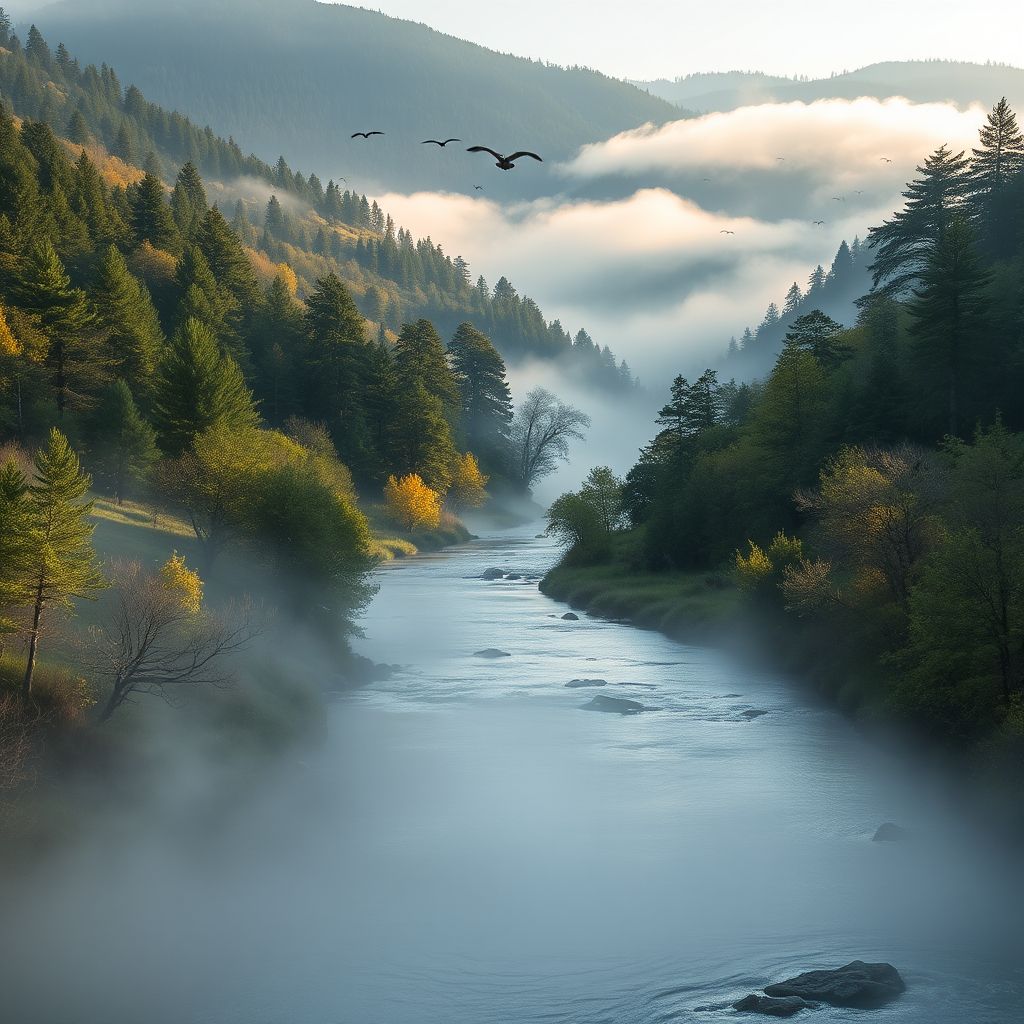 Following the River artwork