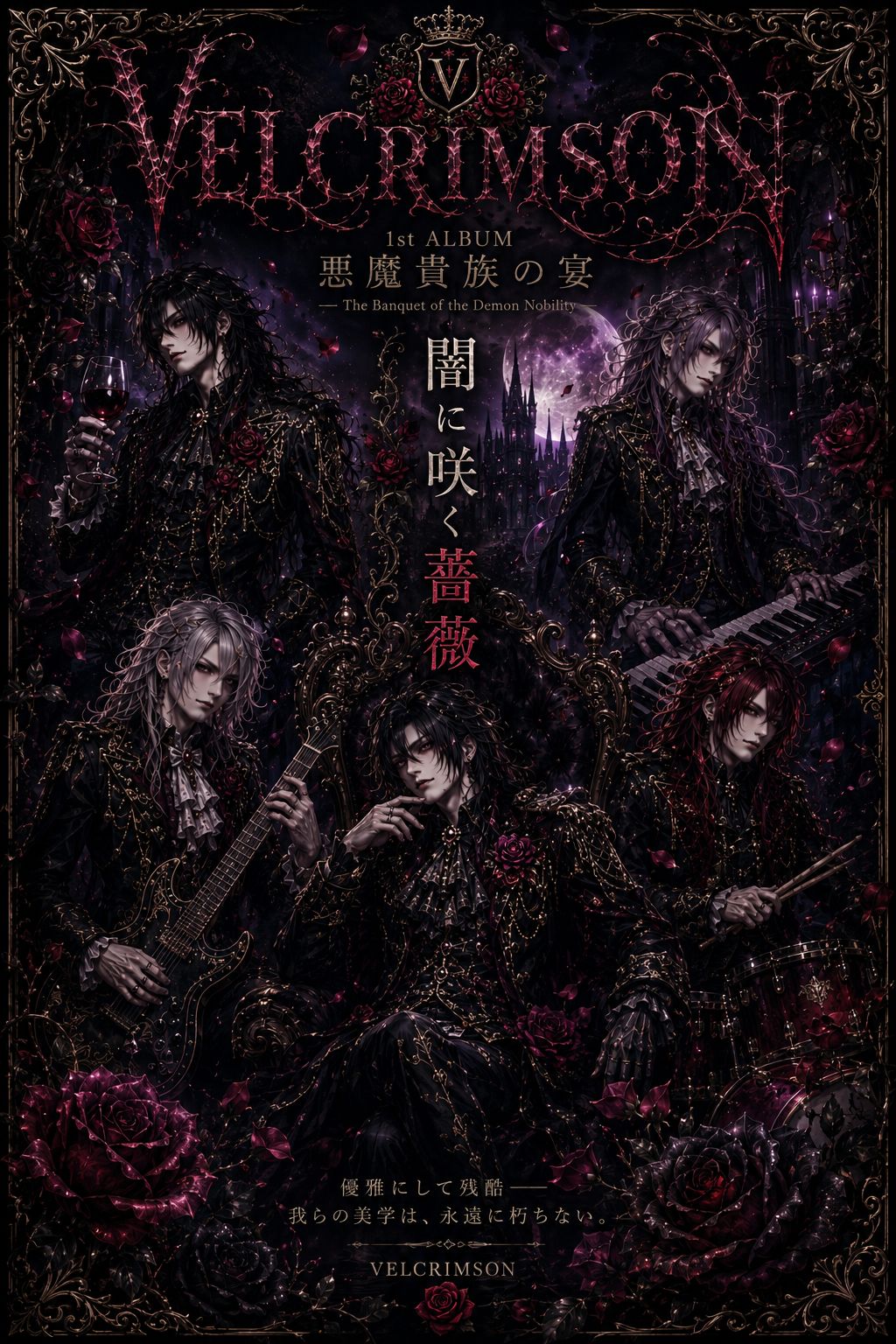 闇に咲く薔薇 artwork