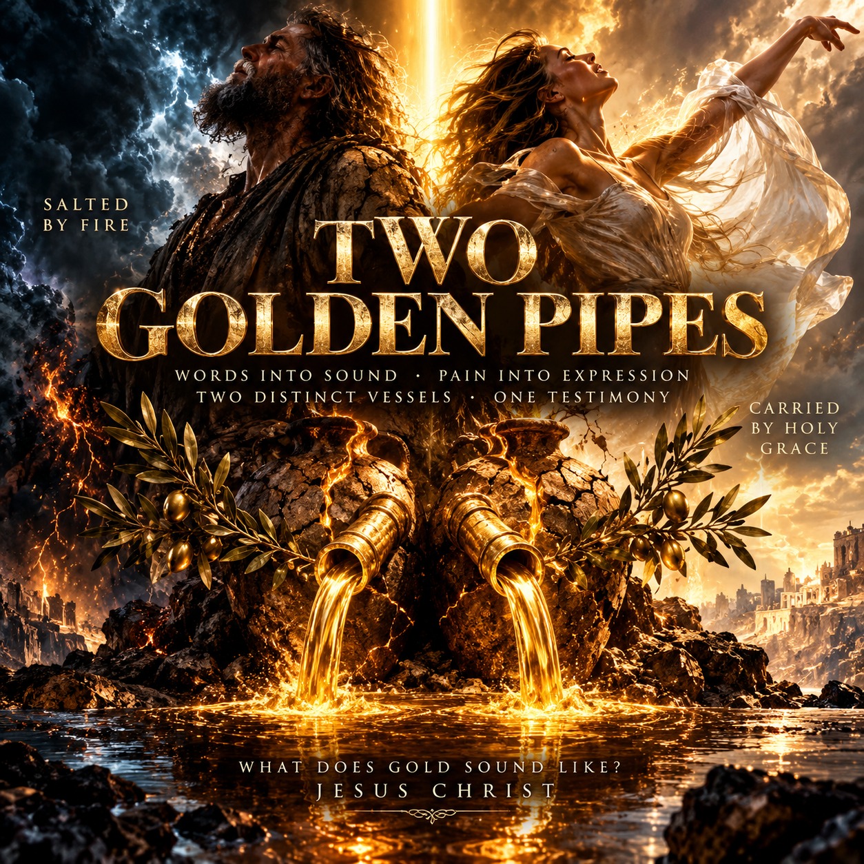 Two Golden Pipes artwork