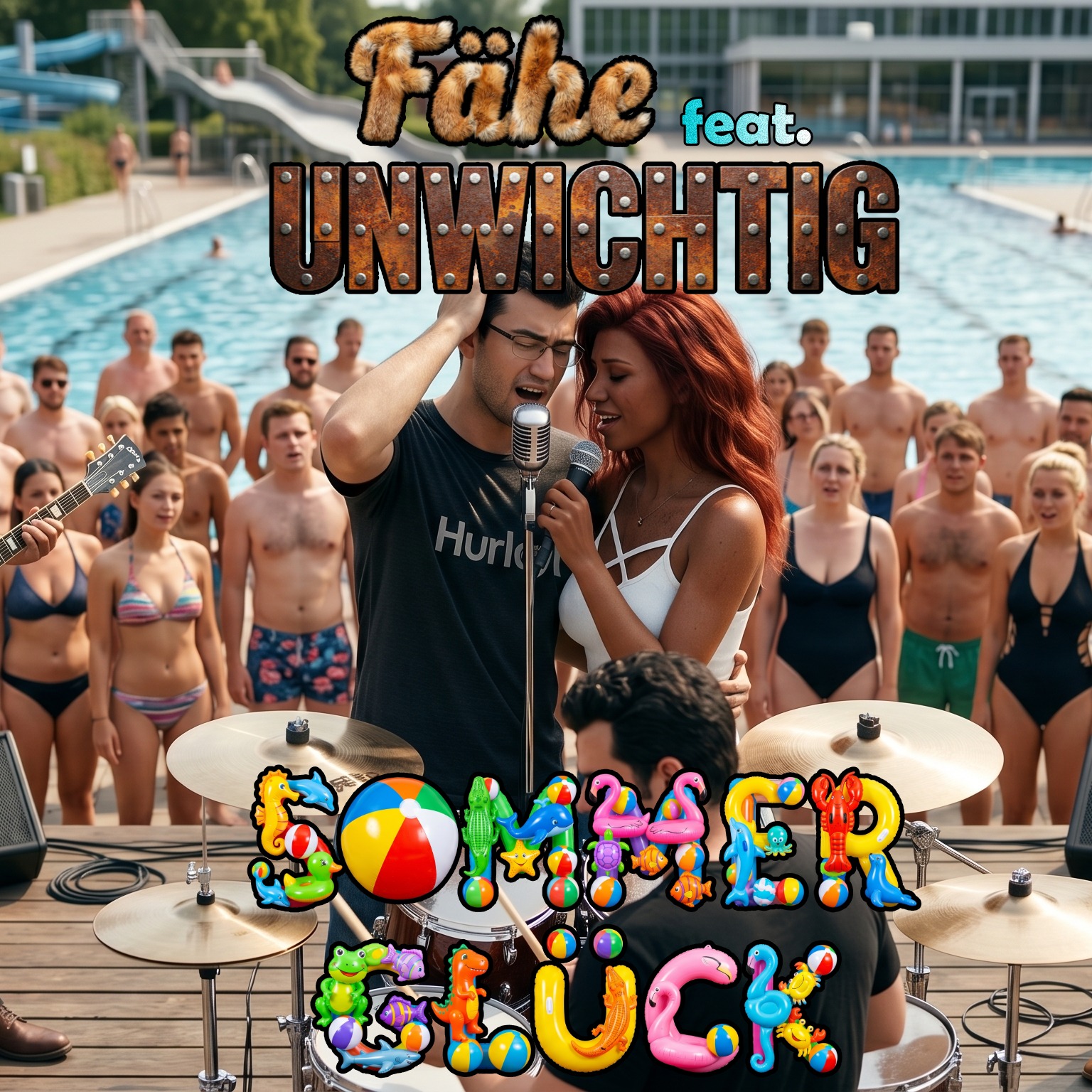Fähe feat. UNWICHTIG - Sommerglück #Schnipsel-Welt artwork
