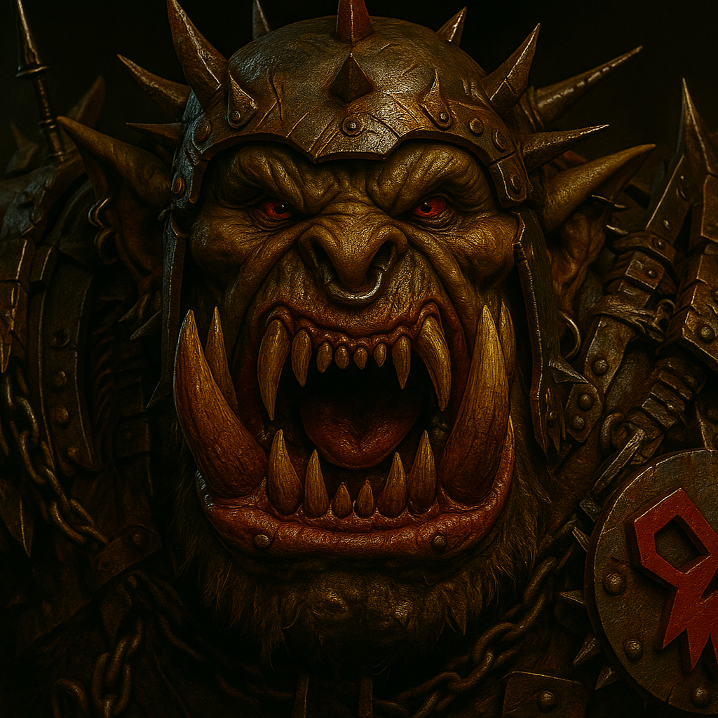 Da Green Tide 40k artwork
