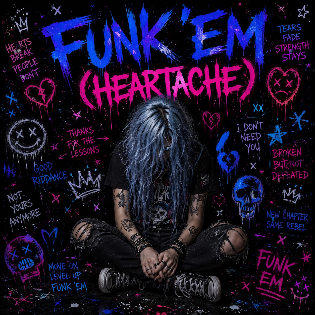 Funk ’Em (Heartache) artwork