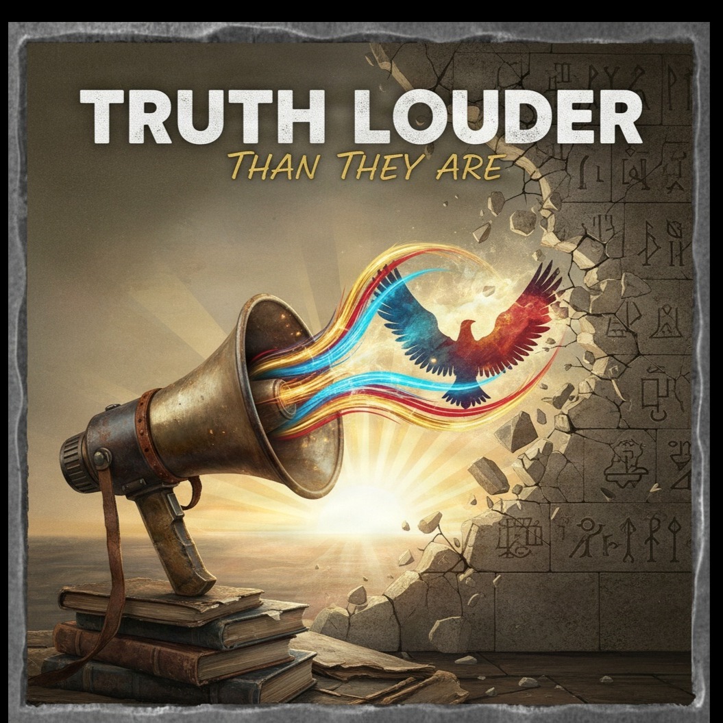 Truth Louder, Than They Are artwork