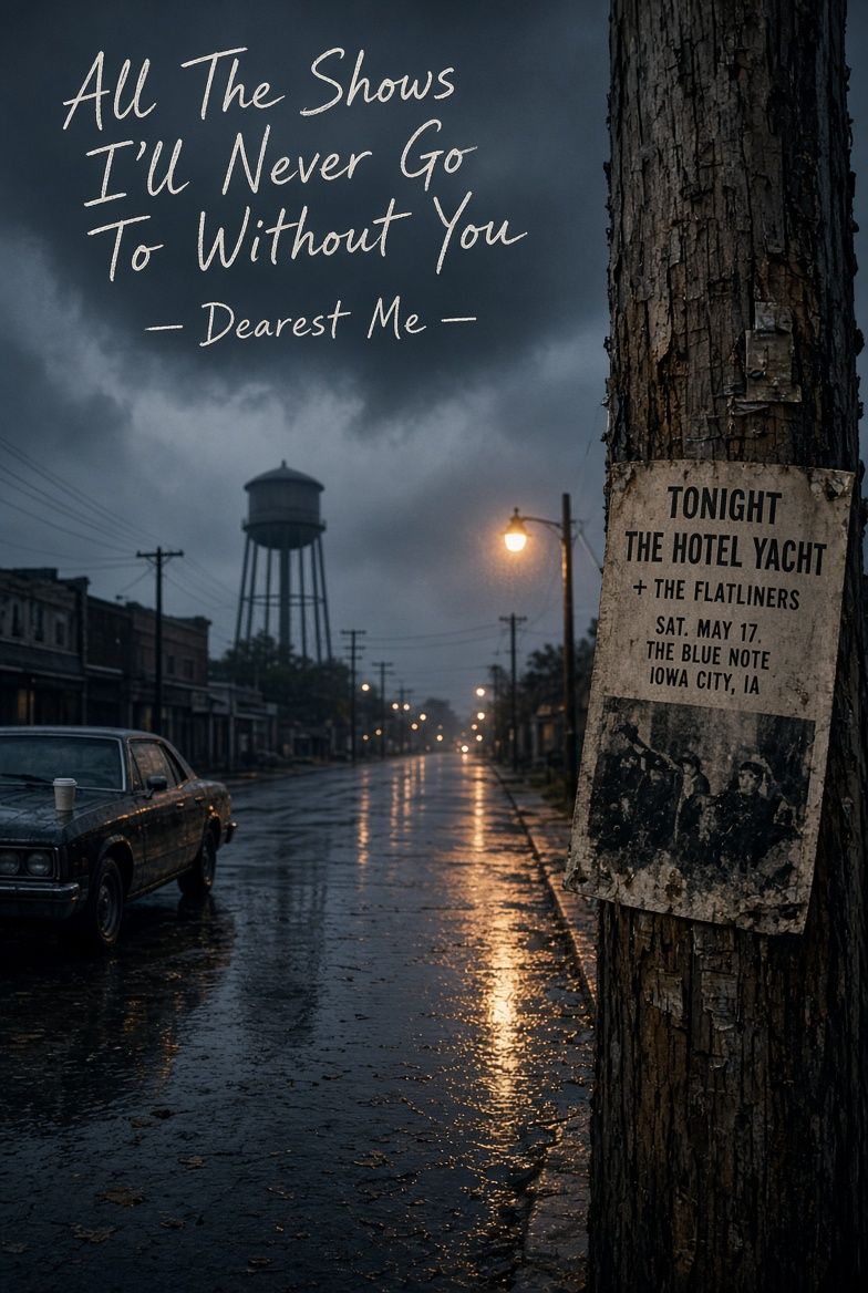 All The Shows I'll Never Go To Without You - Dearest Me artwork