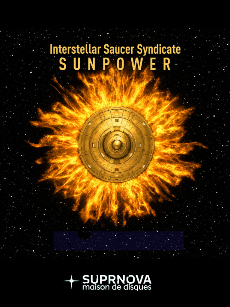 Interstellar Saucer Syndicate: Solar Prominence artwork