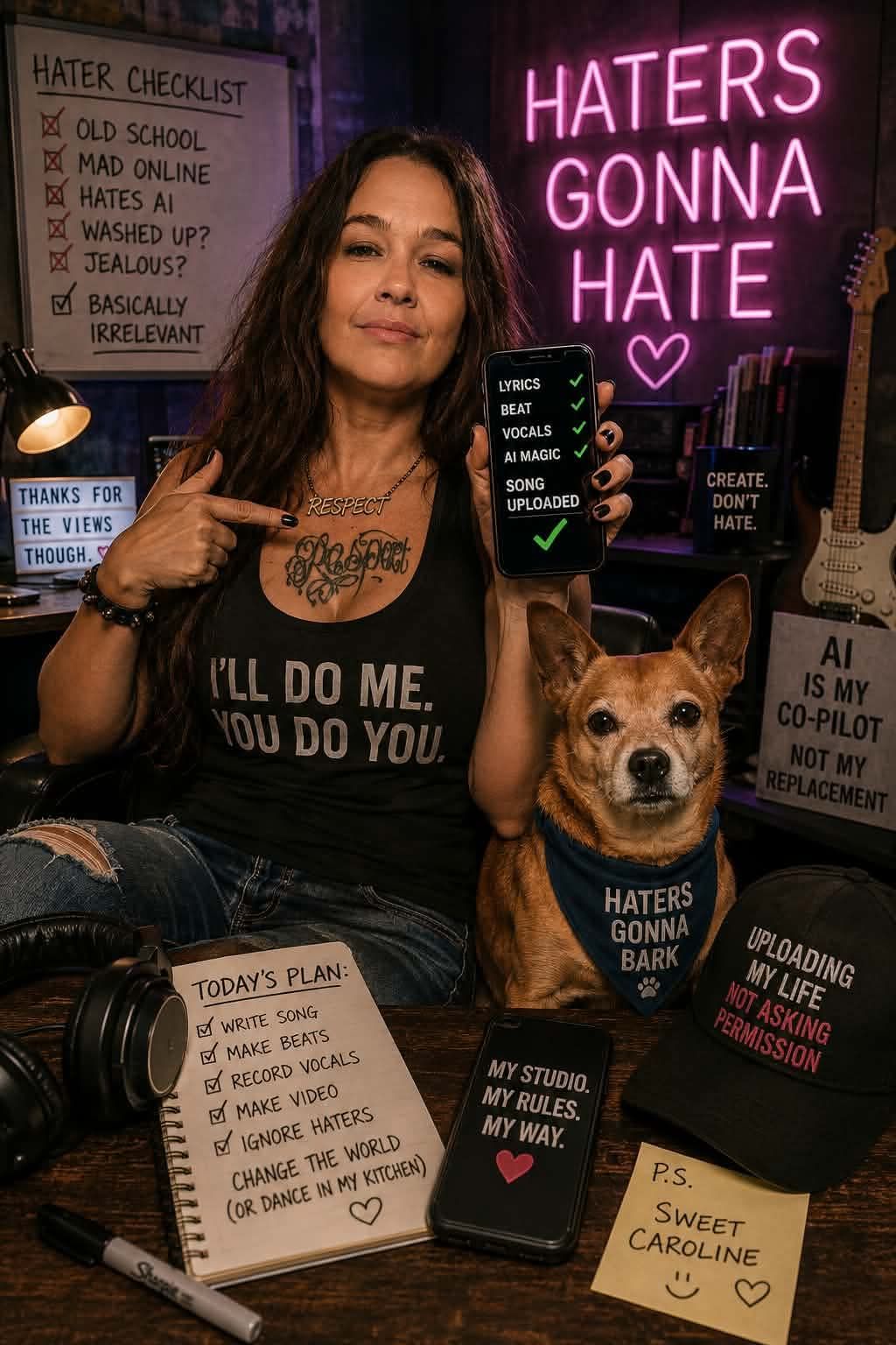 HATERS GONNA HATE artwork