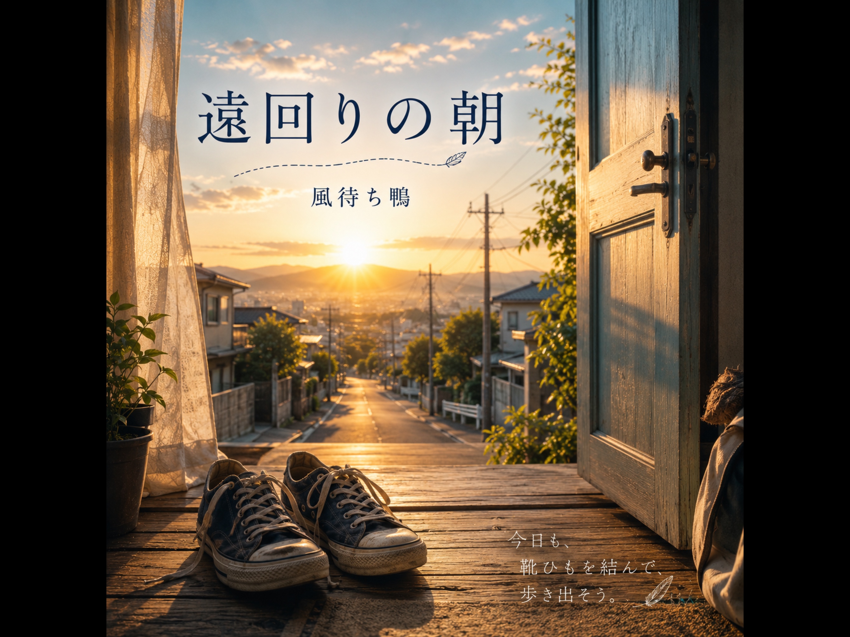 遠回りの朝 artwork