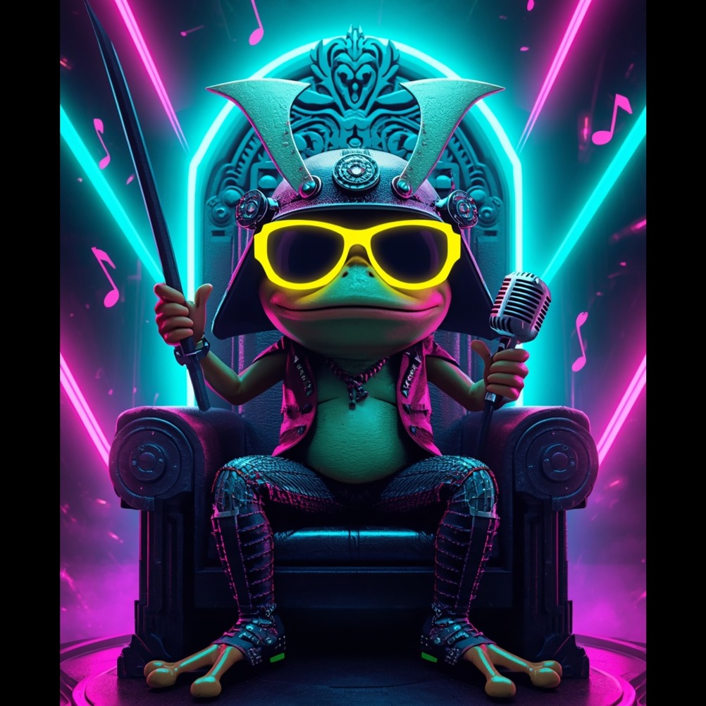 The Frog Is The Boss artwork