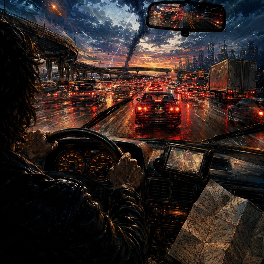 Driving Myself Crazy artwork