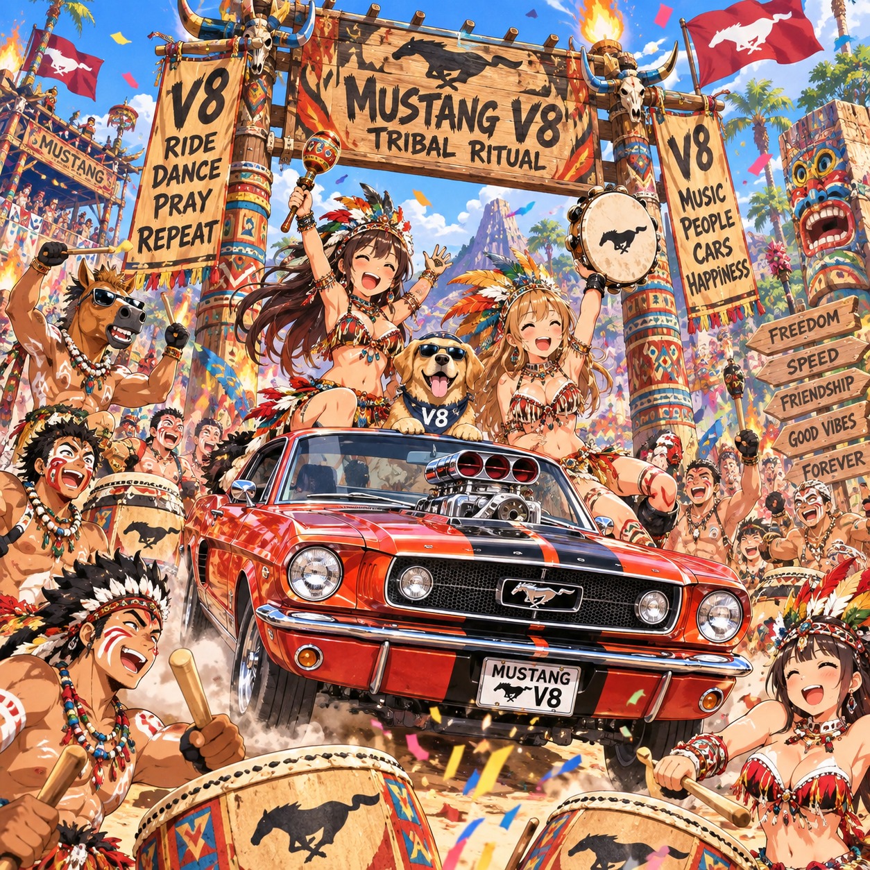 V8マスタング 3