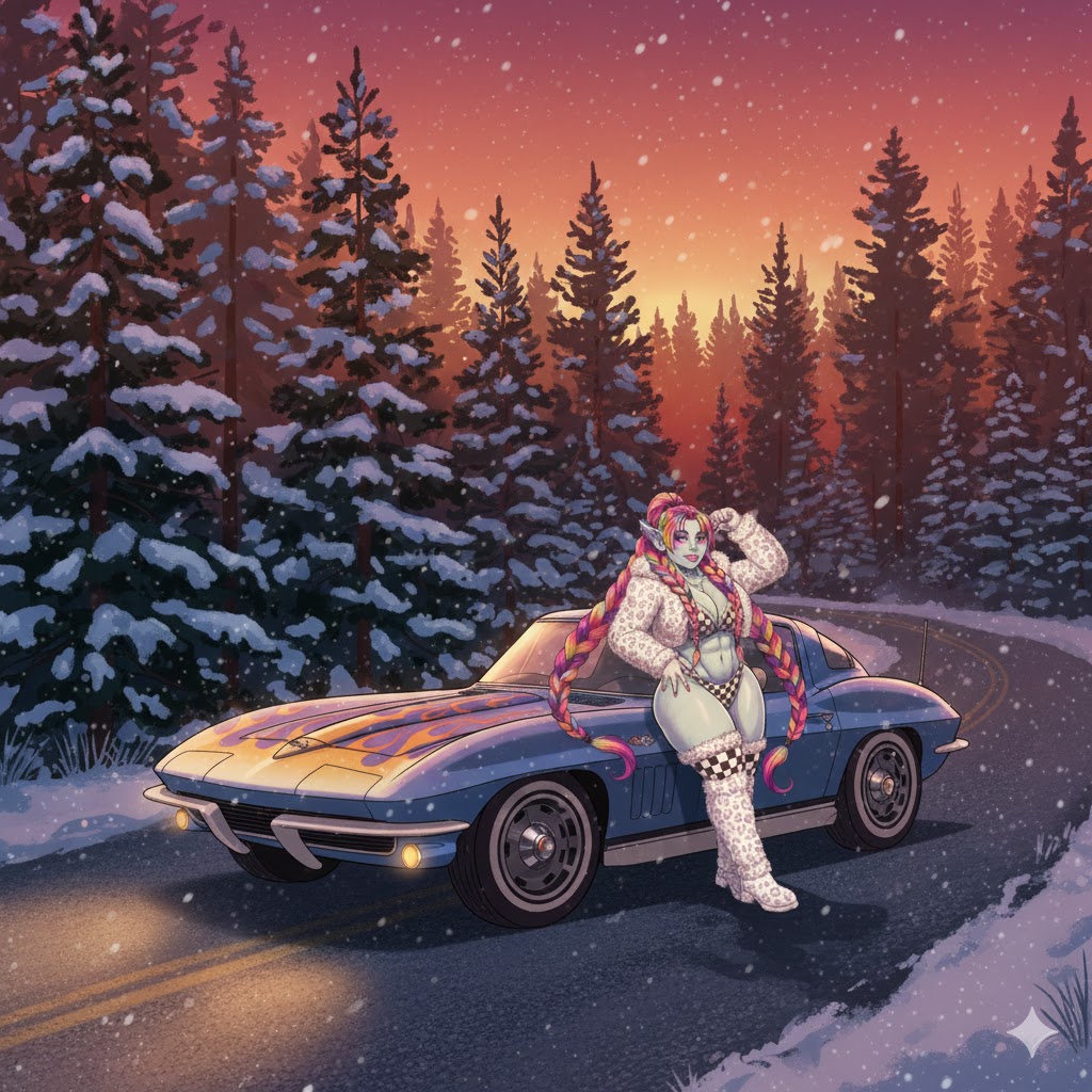 Snowy Drift Queen artwork