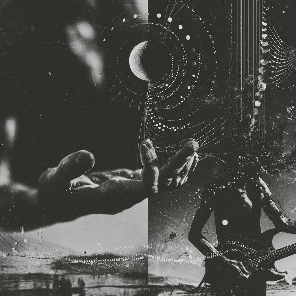 Beneath artwork