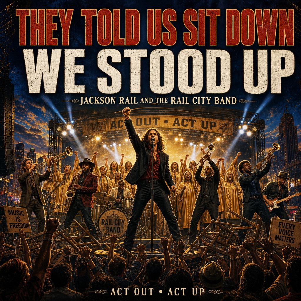 THEY TOLD US SIT DOWN artwork