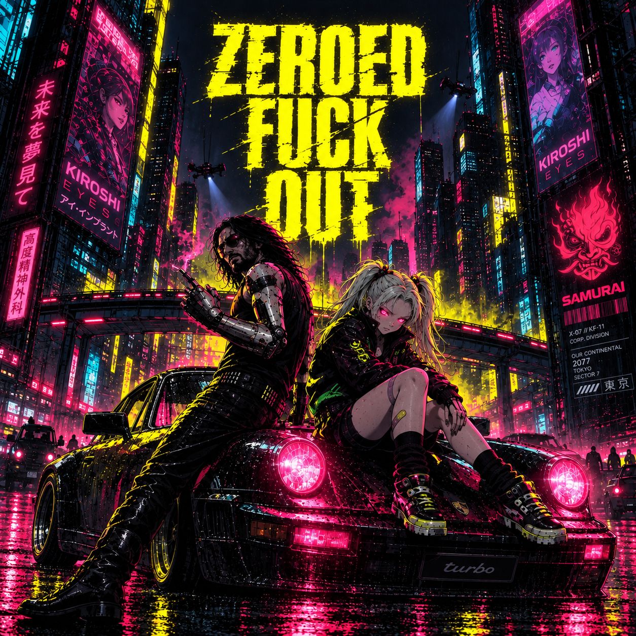 ZEROED FUCK OUT artwork