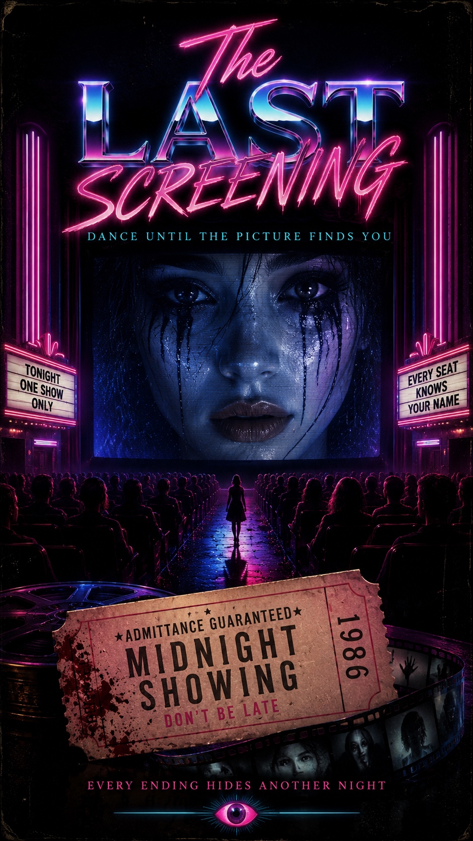 The Last Screening (Neon Freestyle Night Drive Mix) artwork
