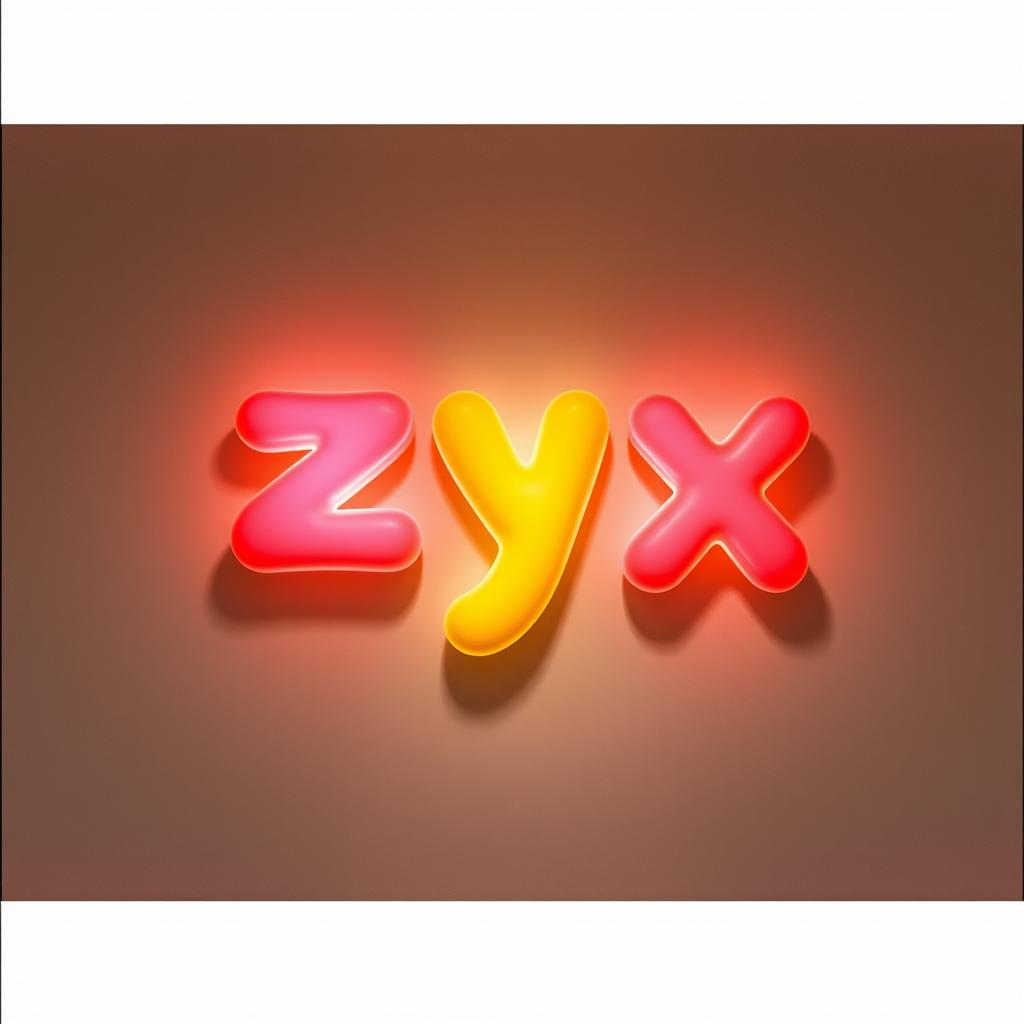 the backwards alphabet artwork