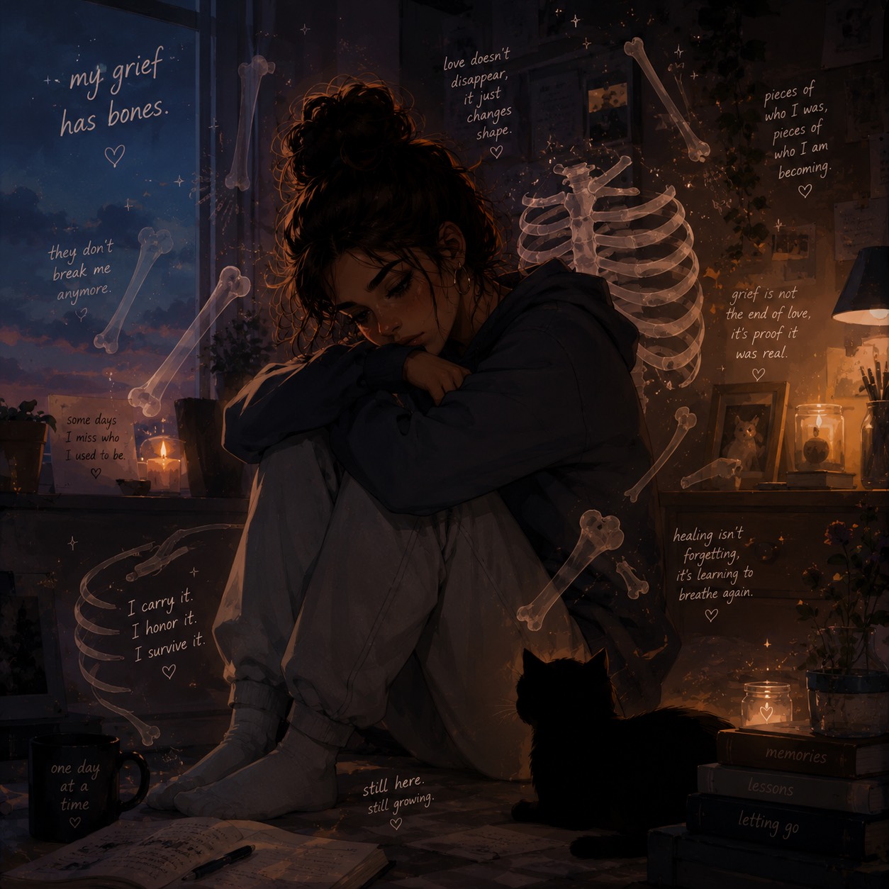 My Grief Has Bones artwork