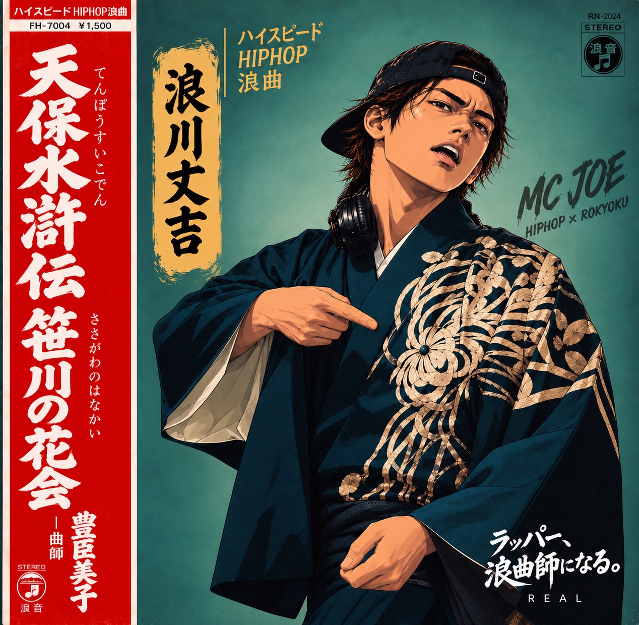 天保水滸伝｜笹川の花会【ハイスピードHIPHOP浪曲】 artwork