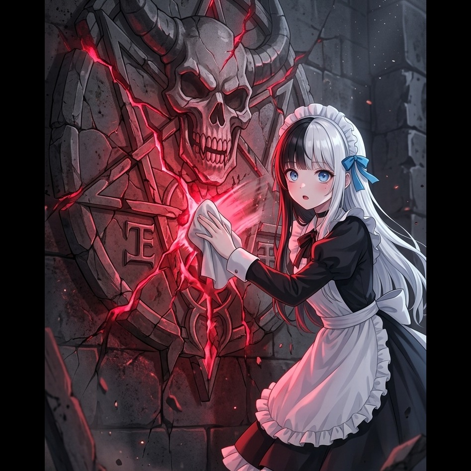 魔王、ふくげんのうた(마왕, 복원의 노래) artwork