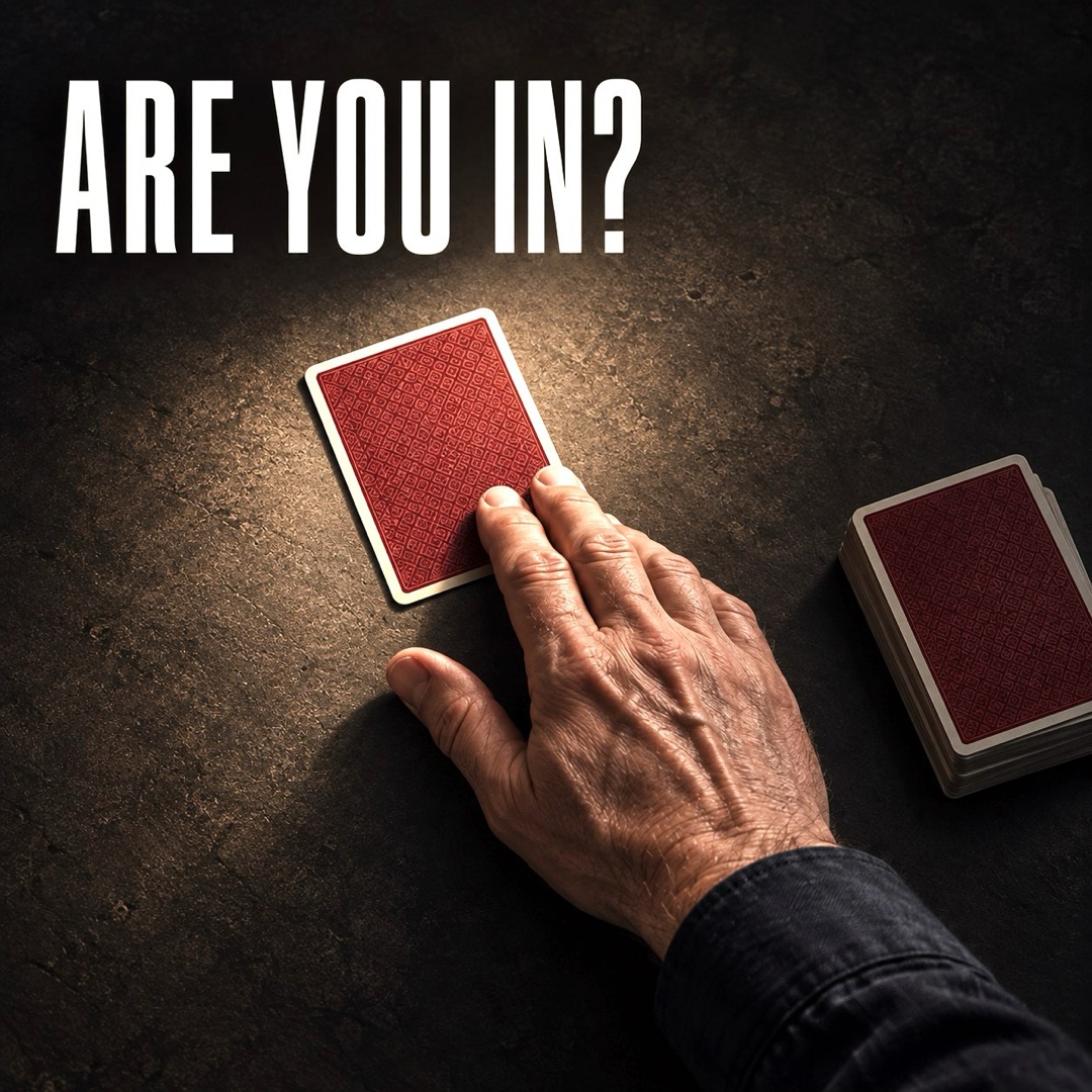 Are you in? artwork