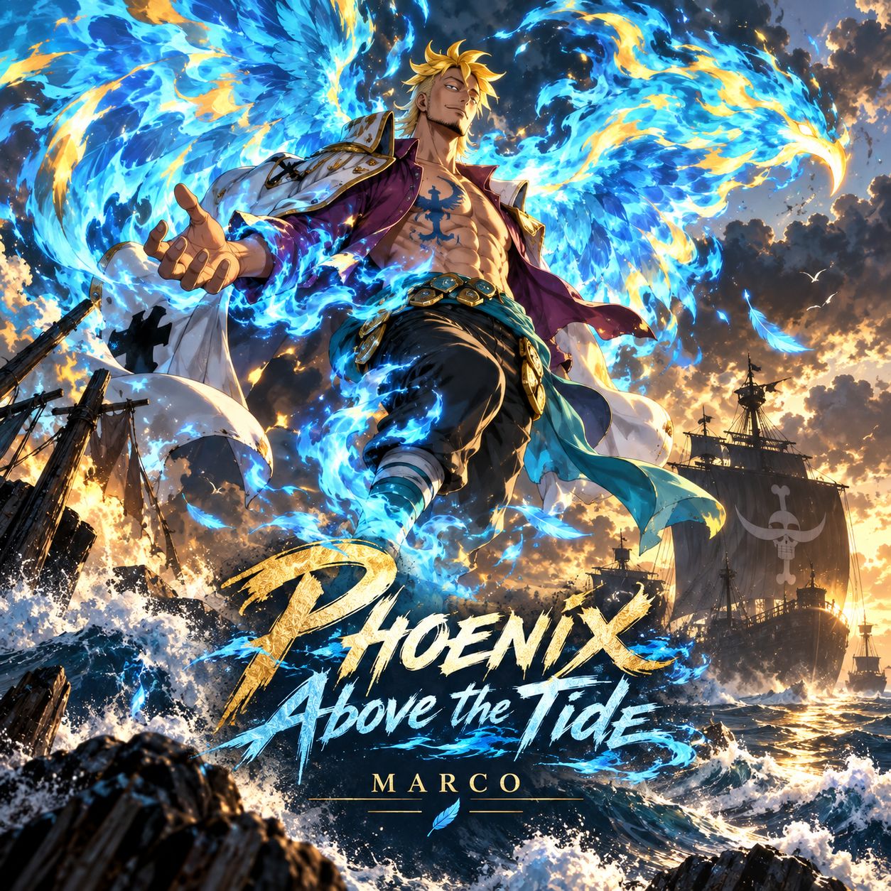Phoenix Above the Tide artwork
