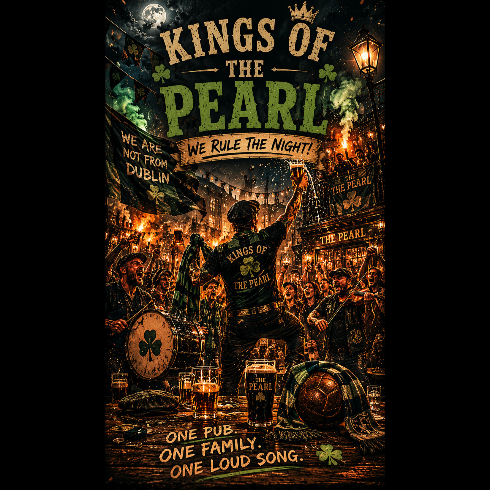 Vi är inte ifrån Dublin - Kings of The Pearl artwork