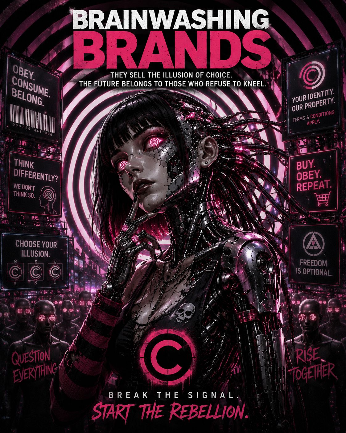 BRAINWASHING BRANDS artwork