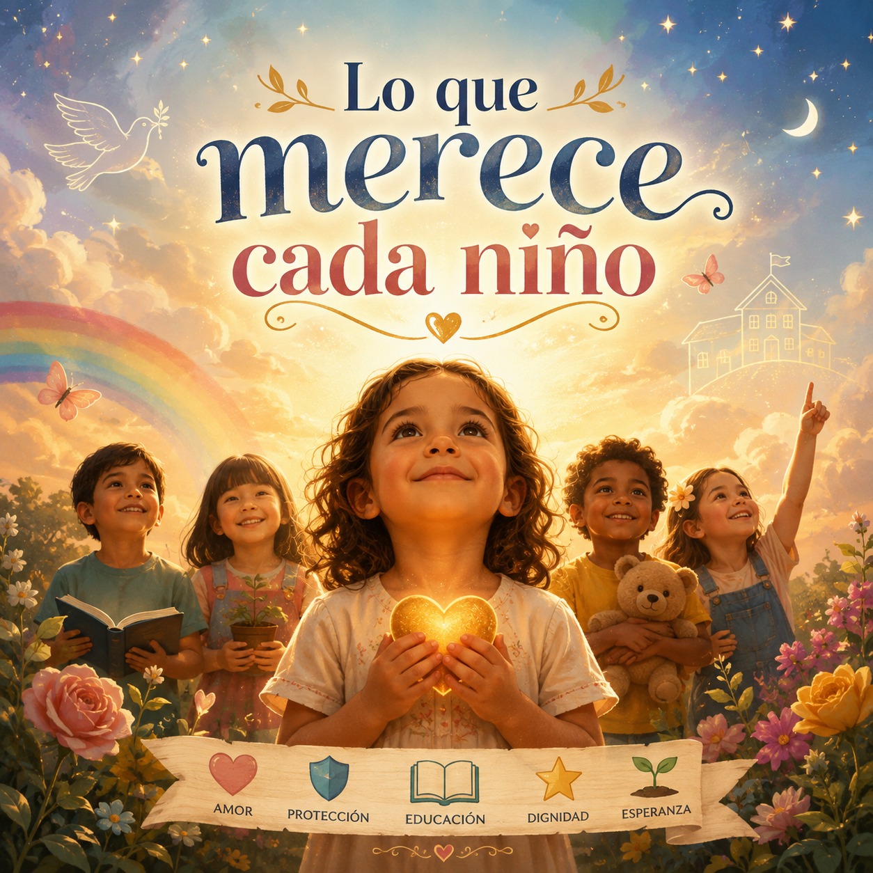 Lo que merece cada niño artwork